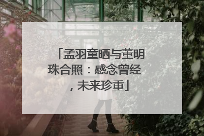 孟羽童晒与董明珠合照：感念曾经，未来珍重